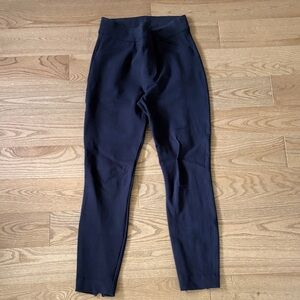 Navy Blue High-Waisted Leggings